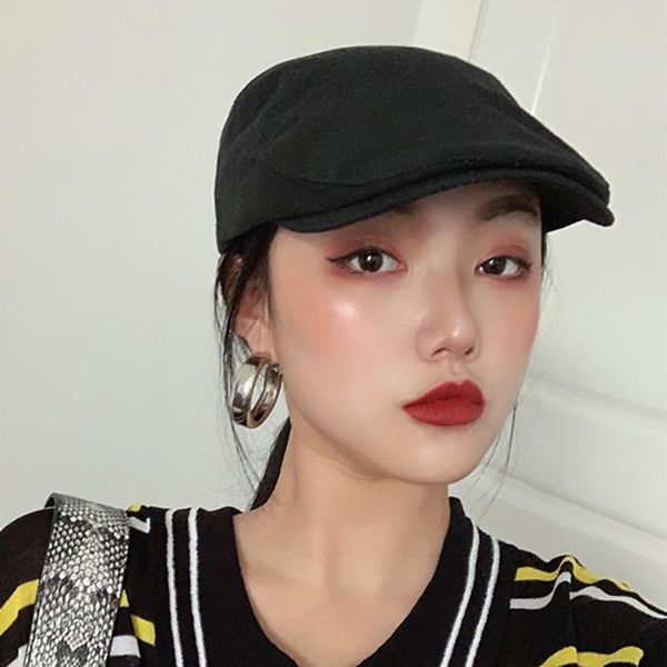 new style spring autumn cotton male classic solid color retro fashion snapback daily life ease match leisure trend beret cap, Blue;gray
new style spring autumn cotton male classic solid color retro fashion snapback daily life ease match leisure trend beret cap, Blue;gray