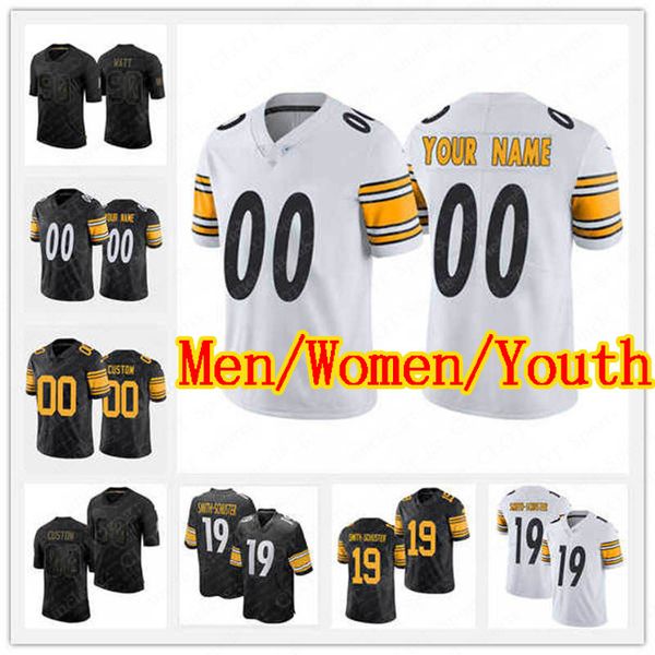 chase claypool juju smith-schuster tj watt jersey salute to service black custom ameircan football jerseys mens womens youth outdoor, Black;red
chase claypool juju smith-schuster tj watt jersey salute to service black custom ameircan football jerseys mens womens youth outdoor, Black;red