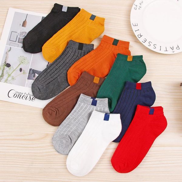 1 pair girls basic daily ankle socks 10 colors rib cotton colorful label men women fashion summer spring low cut sox1, Black;white
1 pair girls basic daily ankle socks 10 colors rib cotton colorful label men women fashion summer spring low cut sox1, Black;white