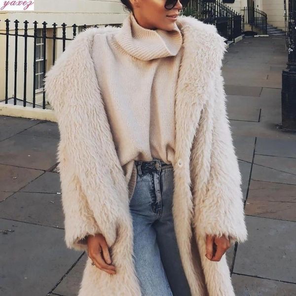 women's trench coats 2021 faux fur long women winter autumn coat overcoat warm solid color jacket loose, Tan;black
women's trench coats 2021 faux fur long women winter autumn coat overcoat warm solid color jacket loose, Tan;black