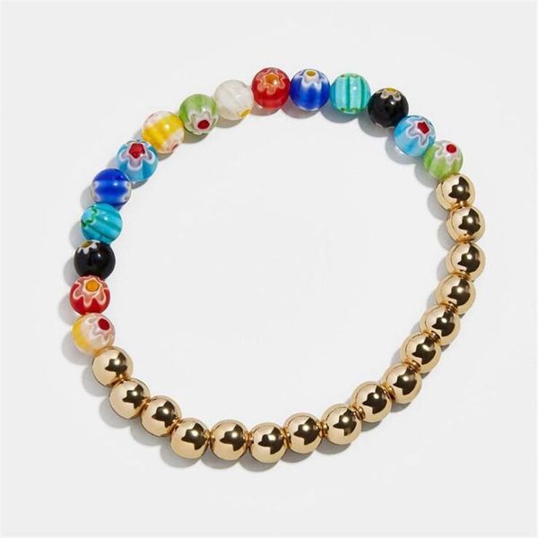 colorful chakra enamel beads bracelet for women gold color beaded strand bracelets bohemia elastic jewelry, Black
colorful chakra enamel beads bracelet for women gold color beaded strand bracelets bohemia elastic jewelry, Black