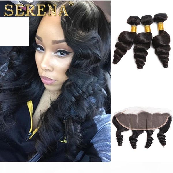 brazilian virgin hair weaves bundles with ear to ear 13x4 lace frontal closure 8a peruvian indian malaysian loose wave human hair closures, Black;brown
brazilian virgin hair weaves bundles with ear to ear 13x4 lace frontal closure 8a peruvian indian malaysian loose wave human hair closures, Black;brown