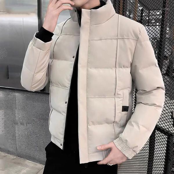 men's coat spring autumn cotton coat new korean stand collar casual jacket men fashion zipper jackets outwear slim fit plus size1, Black
men's coat spring autumn cotton coat new korean stand collar casual jacket men fashion zipper jackets outwear slim fit plus size1, Black