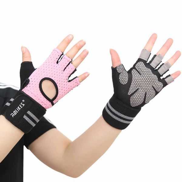 cycling half finger weightlifting fitness gym sport men women anti-slip resistance training exercise wrist gloves, Blue;gray
cycling half finger weightlifting fitness gym sport men women anti-slip resistance training exercise wrist gloves, Blue;gray