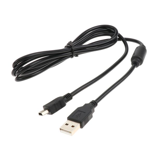 6ft usb data sync charging charger cable for sony playstation 3 ps3 controller - black
6ft usb data sync charging charger cable for sony playstation 3 ps3 controller - black