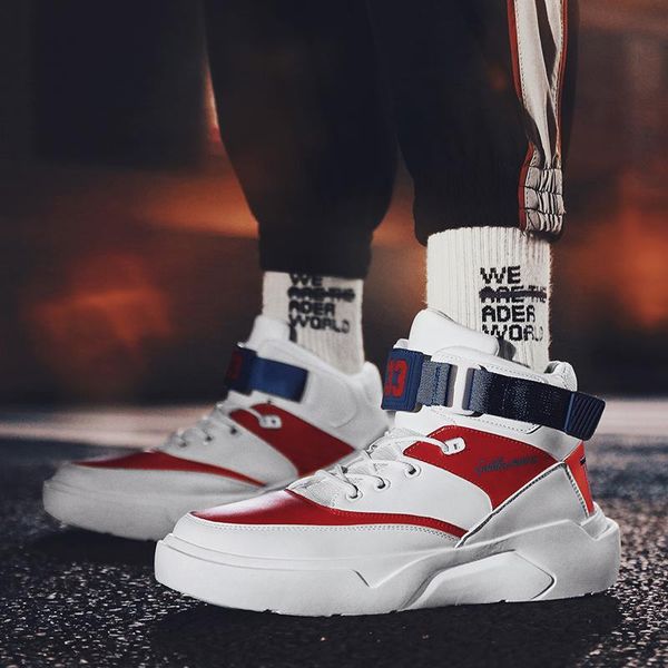 olomm high top популярных горячая продажи мужская повседневная обувь открытой водонепроницаемая комфортный мужчина мода кроссовки износостой, Black
olomm high top популярных горячая продажи мужская повседневная обувь открытой водонепроницаемая комфортный мужчина мода кроссовки износостой, Black