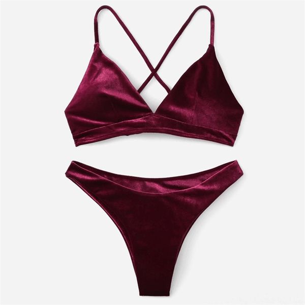 bikini thong velvet swimsuit female brazilian bikini set swimming suit for women swimwear female bathing suit bathers y200319, White;black
bikini thong velvet swimsuit female brazilian bikini set swimming suit for women swimwear female bathing suit bathers y200319, White;black
