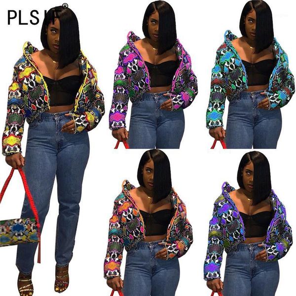 new popular women coats serpentine print full sleeve streetwear clothes lady jackets1, Black;brown
new popular women coats serpentine print full sleeve streetwear clothes lady jackets1, Black;brown