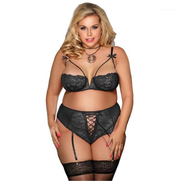 size sleepwear womens garter erotic lingerie fashion trend lace cutout 1/2 cup bra high-waist lace-up panties pyjamas sets female plus, Black;red
size sleepwear womens garter erotic lingerie fashion trend lace cutout 1/2 cup bra high-waist lace-up panties pyjamas sets female plus, Black;red