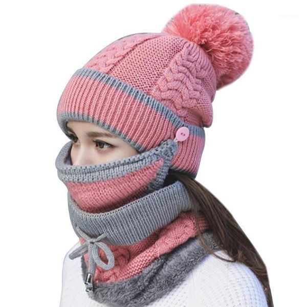 hats, scarves & gloves sets 3pcs womens winter scarf set thickend knitted hat face cover outdoor warm women's sombrero1, Blue;gray
hats, scarves & gloves sets 3pcs womens winter scarf set thickend knitted hat face cover outdoor warm women's sombrero1, Blue;gray