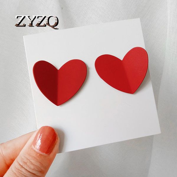 dangle & chandelier zyzq trendy heart drop earrings for women alloy metal red color love statement brincos party jewelry 2021, Silver
dangle & chandelier zyzq trendy heart drop earrings for women alloy metal red color love statement brincos party jewelry 2021, Silver