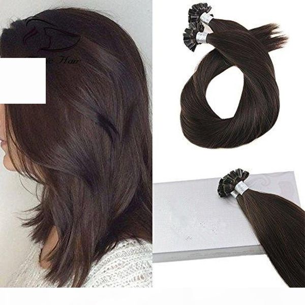 evermagic selling u tip keratin remy brazilian human hair extension darkest brown 2#color, Black
evermagic selling u tip keratin remy brazilian human hair extension darkest brown 2#color, Black