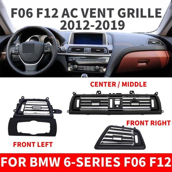 car front row left right console center ac air conditioner vent grille outlet panel chrome plate for 6-series f06 f12 6301
car front row left right console center ac air conditioner vent grille outlet panel chrome plate for 6-series f06 f12 6301