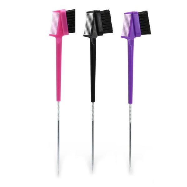 new coming 3 x edge control brush magic collection double sided edge comb grooms smooths 2 in 1 q jllzee, Silver
new coming 3 x edge control brush magic collection double sided edge comb grooms smooths 2 in 1 q jllzee, Silver