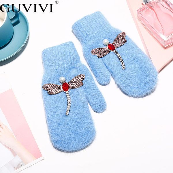 femme women winter gloves colorful diamond cross stitch girls fur gloves warm soft women' mitten guantes mujer, Blue;gray
femme women winter gloves colorful diamond cross stitch girls fur gloves warm soft women' mitten guantes mujer, Blue;gray