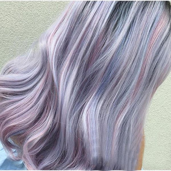 wig for european and american ladies, long curly hair wig cover with gradual change of chemical fiber dyeing, Black
wig for european and american ladies, long curly hair wig cover with gradual change of chemical fiber dyeing, Black