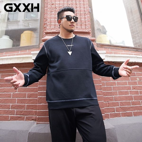 gxxh autumn men's long sleeve casual pullover stitching hoodie men streetwear hip hop white line sweatshirt male 7xl, Black
gxxh autumn men's long sleeve casual pullover stitching hoodie men streetwear hip hop white line sweatshirt male 7xl, Black