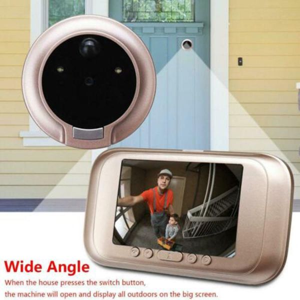 3.5 inch video doorbell 720p camera security door bell ring home security system night vision as99
3.5 inch video doorbell 720p camera security door bell ring home security system night vision as99
