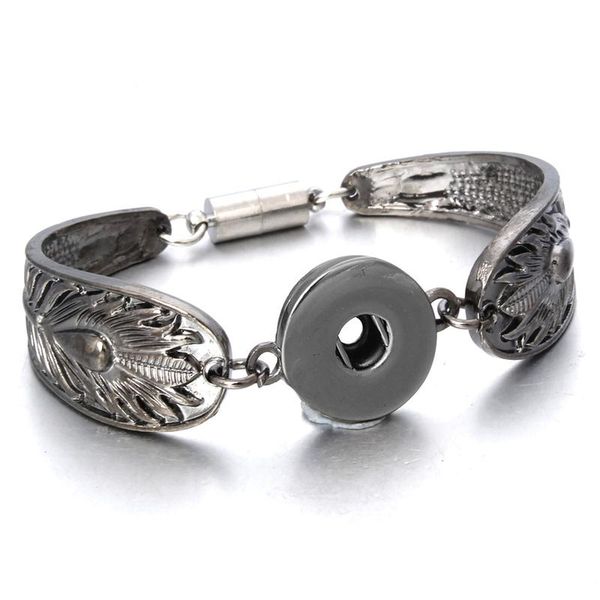 snap jewelry magnet bohemian black 18mm metal snap button bracelet for women charm button bracelet cuff bangl bbyayd, Golden;silver
snap jewelry magnet bohemian black 18mm metal snap button bracelet for women charm button bracelet cuff bangl bbyayd, Golden;silver