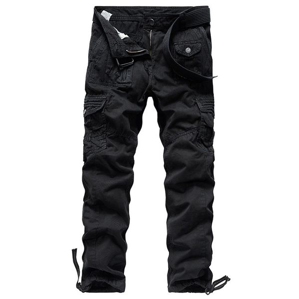 men's casual military camouflage plus size 40 urban streetwear hip hop tactical for men oversized cargo pants, Black
men's casual military camouflage plus size 40 urban streetwear hip hop tactical for men oversized cargo pants, Black