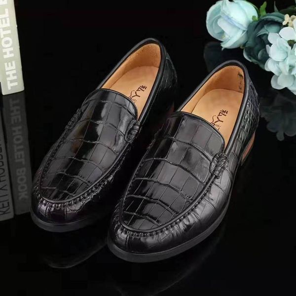 dress shoes 100% genuine real crocodile skin men shoe durable solid belly business black color with cow lining
dress shoes 100% genuine real crocodile skin men shoe durable solid belly business black color with cow lining
