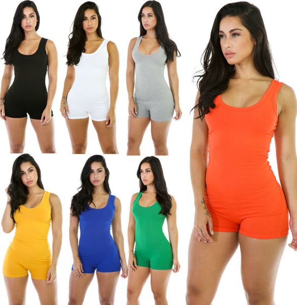 designer women jumpsuit romper bodysuit bodycon deep v neck short pant sleeveless tank sporting onesies fashion home wear pajamas t56, Black;gray
designer women jumpsuit romper bodysuit bodycon deep v neck short pant sleeveless tank sporting onesies fashion home wear pajamas t56, Black;gray