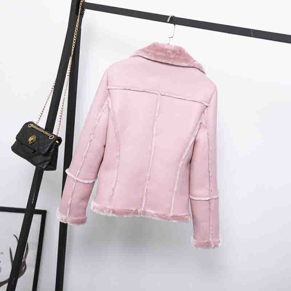 2020 winter women pu jacket fashion european and american womens warm solid color lapel neck jackets slim leather windbreaker size s, Black
2020 winter women pu jacket fashion european and american womens warm solid color lapel neck jackets slim leather windbreaker size s, Black
