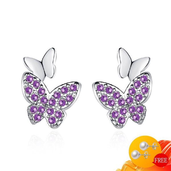 stud 925 silver jewelry earrings for women butterfly shape zircon gemstone earring wedding engagement party gift accessories, Golden;silver
stud 925 silver jewelry earrings for women butterfly shape zircon gemstone earring wedding engagement party gift accessories, Golden;silver