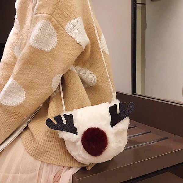 antler plush bag red hair ball accessories autumn and winter cute furry elk shoulder diagonal package
antler plush bag red hair ball accessories autumn and winter cute furry elk shoulder diagonal package
