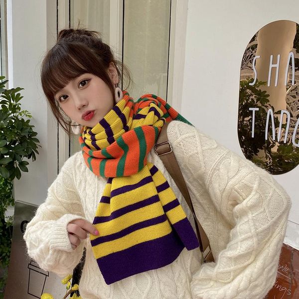 scarves knitted winter scarf women patchwork striped wraps keep wram shawls female lady blanket, Blue;gray
scarves knitted winter scarf women patchwork striped wraps keep wram shawls female lady blanket, Blue;gray