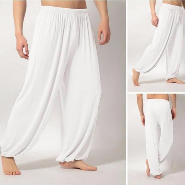 men's pants yoga men's casual solid color baggy trousers belly dance harem slacks sweatpants trendy loose clothing, Black
men's pants yoga men's casual solid color baggy trousers belly dance harem slacks sweatpants trendy loose clothing, Black