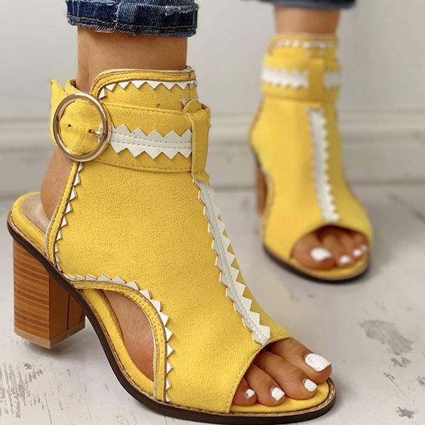 karinluna large size 43 customized shoes rome style yellow red white square high heels buckle summer shoes woman sandals y200702, Black
karinluna large size 43 customized shoes rome style yellow red white square high heels buckle summer shoes woman sandals y200702, Black
