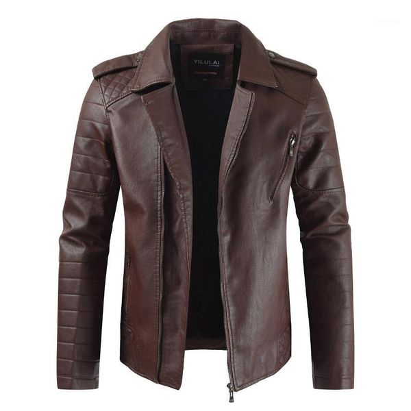 loldeal men's winter fashion faux leather jackets classic mens black leather motorcycle biker jacket1, Black;brown
loldeal men's winter fashion faux leather jackets classic mens black leather motorcycle biker jacket1, Black;brown