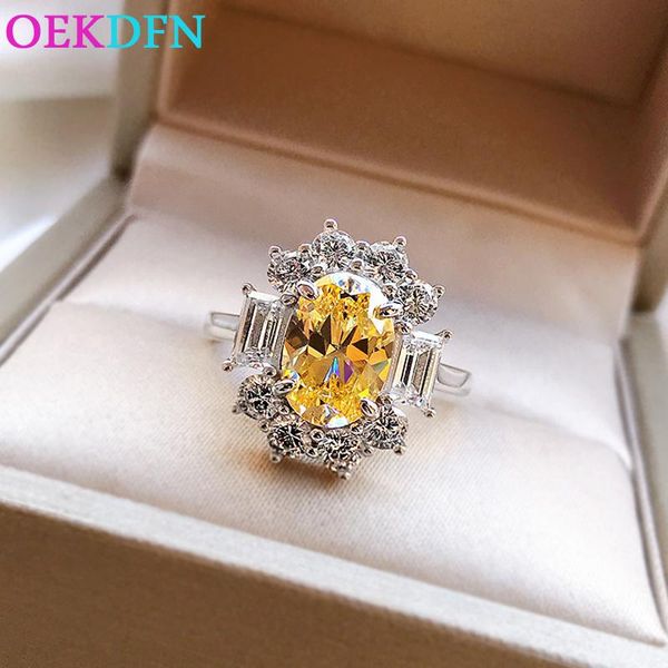 cluster rings oekdfn 100% 925 sterling silver oval cut citrine gemstone wedding engagement vintage ring for women gift fine jewelry, Golden;silver
cluster rings oekdfn 100% 925 sterling silver oval cut citrine gemstone wedding engagement vintage ring for women gift fine jewelry, Golden;silver