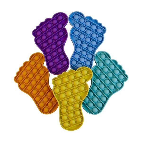 feet shape push pop it fidget toy sensory silicone squeeze toys kids anxiety autism stress reliever increase focus table game g11501
feet shape push pop it fidget toy sensory silicone squeeze toys kids anxiety autism stress reliever increase focus table game g11501