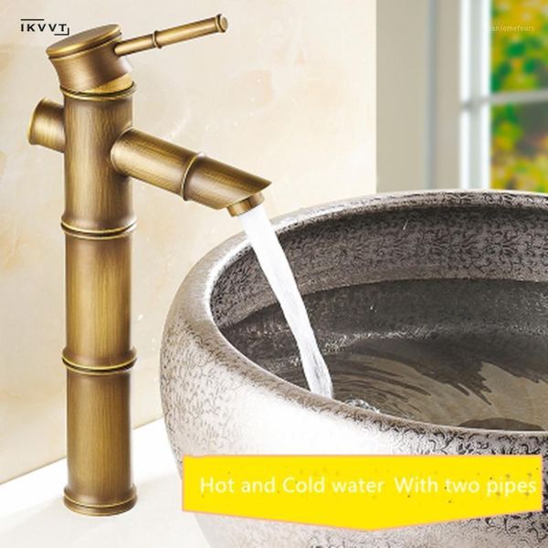 antique brass vessel faucet waterfall bathroom sink faucet vessel tall bamboo water tap mixer torneiras monocomando cold1
antique brass vessel faucet waterfall bathroom sink faucet vessel tall bamboo water tap mixer torneiras monocomando cold1