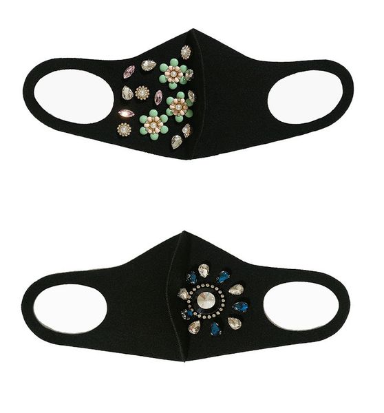 rhinestone flash diamond cloth mask fashion black printed pattern cotton mask birthday gift party masks m7102
rhinestone flash diamond cloth mask fashion black printed pattern cotton mask birthday gift party masks m7102