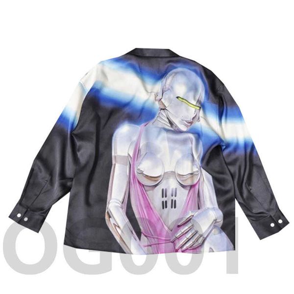 men's casual shirts kongshanji g s back large print illustration men's and women's same long sleeved fashion brand shirt, White;black
men's casual shirts kongshanji g s back large print illustration men's and women's same long sleeved fashion brand shirt, White;black