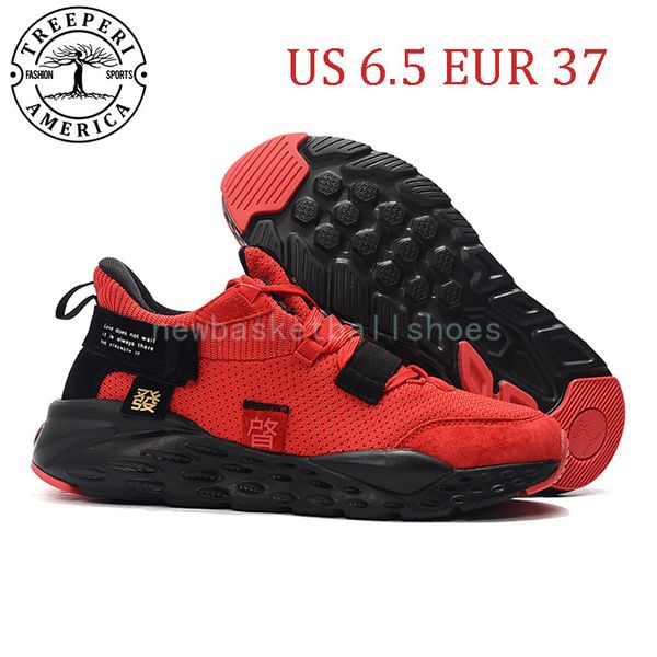 us 6.5 eur 37 2021 treeperi inspire street sneaker running shoes gym red for women men sports sneakers