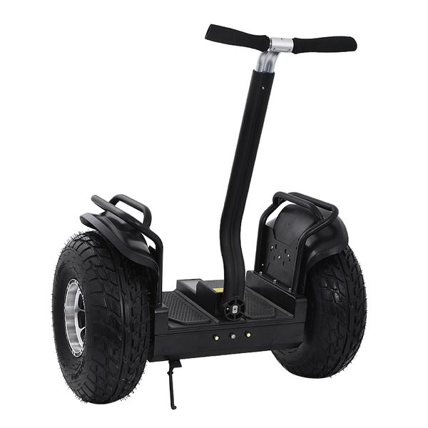 Image of Electric Scooter Skateboard 19 inch Two Wheel Self Balancing Scooter With Handrail Bluetooth Speaker 48V Battery Hoverboard