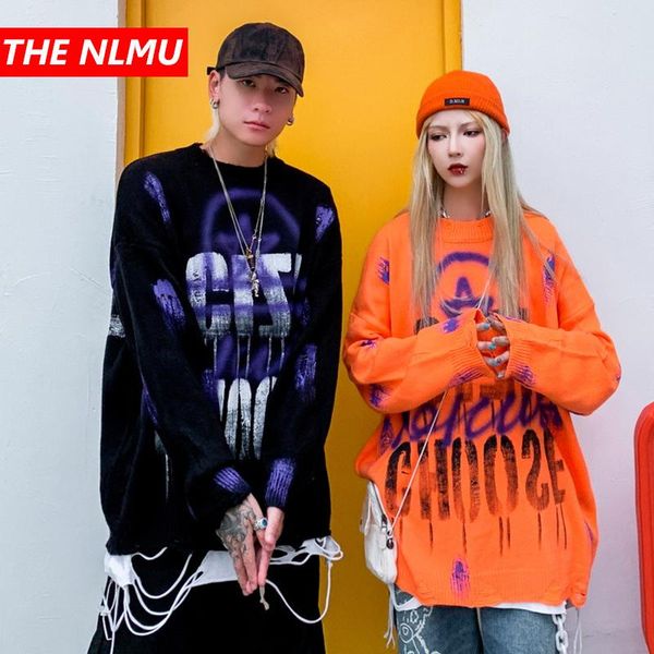 men's sweaters harajuku knitted men hip hop print pullover sweater streetwear male female fashion winter 2021 knitwear oversized wq201, White;black
men's sweaters harajuku knitted men hip hop print pullover sweater streetwear male female fashion winter 2021 knitwear oversized wq201, White;black