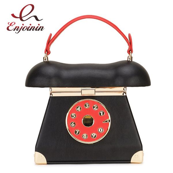 vintage black & red phone design pu leather fashion women purses and handbags shoulder bag box bag female crossbody
vintage black & red phone design pu leather fashion women purses and handbags shoulder bag box bag female crossbody