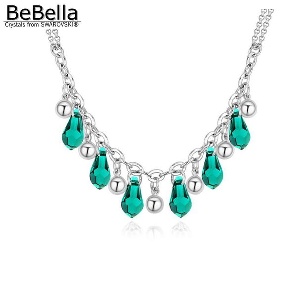 pendant necklaces bebella teardrop necklace with crystals from original fashion jewelry for women girl christmas gift, Silver
pendant necklaces bebella teardrop necklace with crystals from original fashion jewelry for women girl christmas gift, Silver