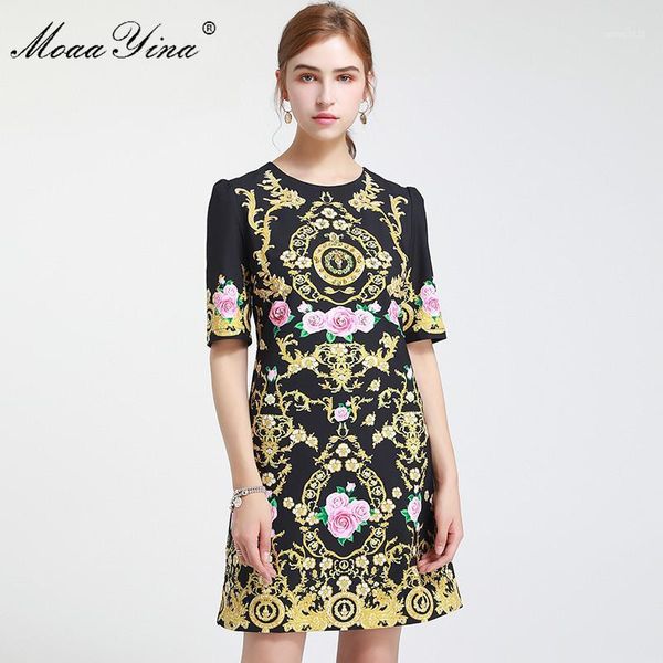casual dresses moaayina fashion dress summer women's short sleeve floral-print beaded black vintage dresses1, Black;gray
casual dresses moaayina fashion dress summer women's short sleeve floral-print beaded black vintage dresses1, Black;gray