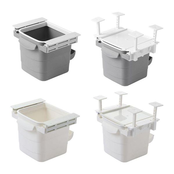 kitchen retractable hidden waste bin under table hanging garbage trash can tool k1mf
kitchen retractable hidden waste bin under table hanging garbage trash can tool k1mf