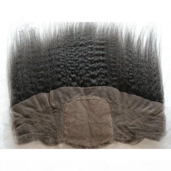 kinky straight silk base lace frontal 13x4 bleached knots italian coarse yaki malaysian human hair silk lace frontal closure, Black;brown
kinky straight silk base lace frontal 13x4 bleached knots italian coarse yaki malaysian human hair silk lace frontal closure, Black;brown