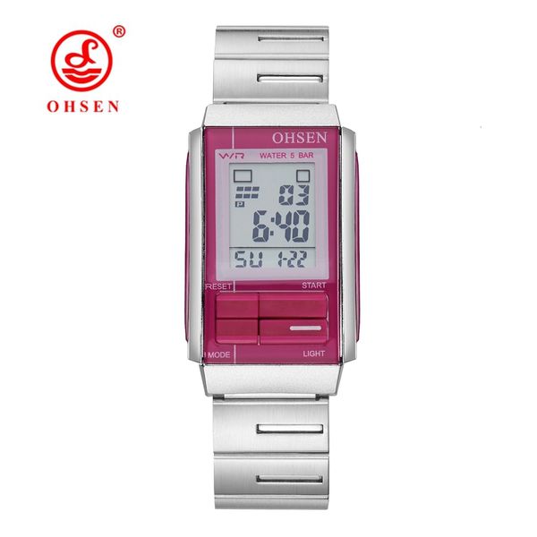 new ohseh relogio feminino fashion elegant women watch digital watch wristwatch 50m swim stainless steel band lady female watch, Slivery;brown
new ohseh relogio feminino fashion elegant women watch digital watch wristwatch 50m swim stainless steel band lady female watch, Slivery;brown