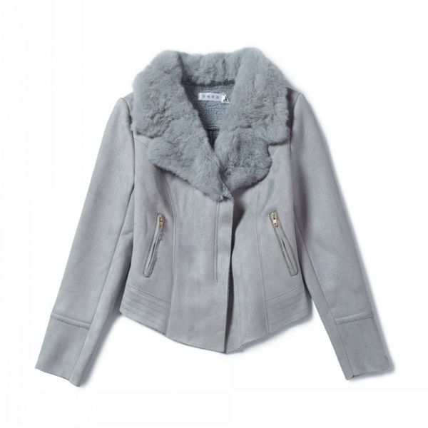 real ps winter clothes women suede coat short jacket fur collar zipper thick slim outwear chaqueta mujer c91195 201126, Black;brown
real ps winter clothes women suede coat short jacket fur collar zipper thick slim outwear chaqueta mujer c91195 201126, Black;brown
