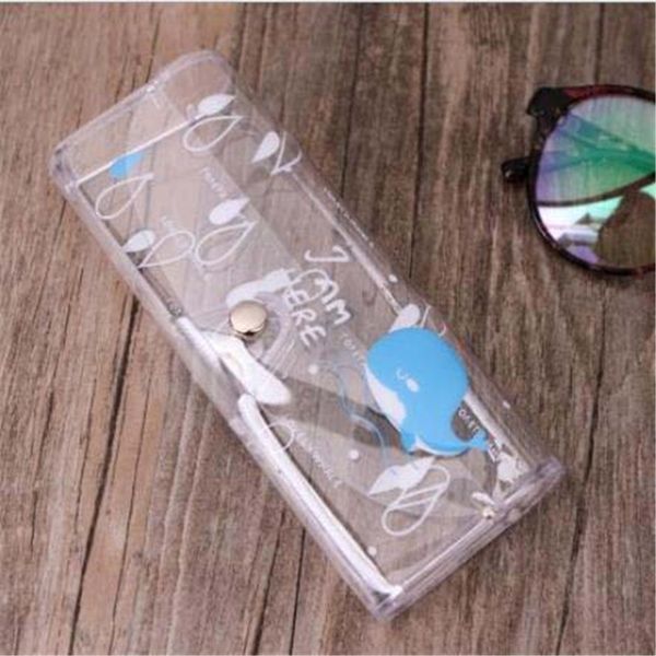 whale women new travel cartoon transparent bear pvc eye glasses bag case protection holder carry box eyewear accessories2021
whale women new travel cartoon transparent bear pvc eye glasses bag case protection holder carry box eyewear accessories2021