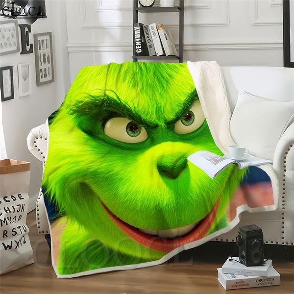 cloocl movie grinch stole christ the grinch 3d print casual style conditioning blanket sofa teens bedding throw blankets plush quilt
cloocl movie grinch stole christ the grinch 3d print casual style conditioning blanket sofa teens bedding throw blankets plush quilt